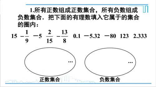 【高效备课】人教版七(上) 1.2 有理数 1.2.1 有理数 课件