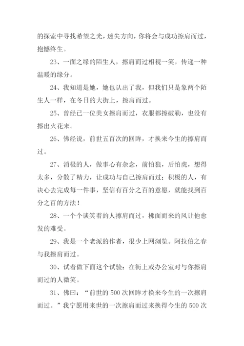 擦肩而过的意思.docx