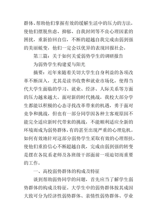 学生调研报告范文范文