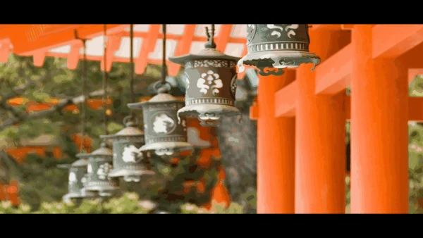 东京旅游酷炫图文相册快闪动画通用PPT模板