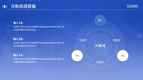 简约蓝色月度工作汇报通用模板工作总结