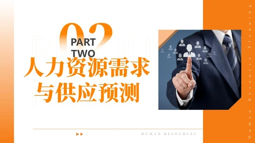 2023年人力资源规划人力资源人事企业商务培训PPT课件职业规划