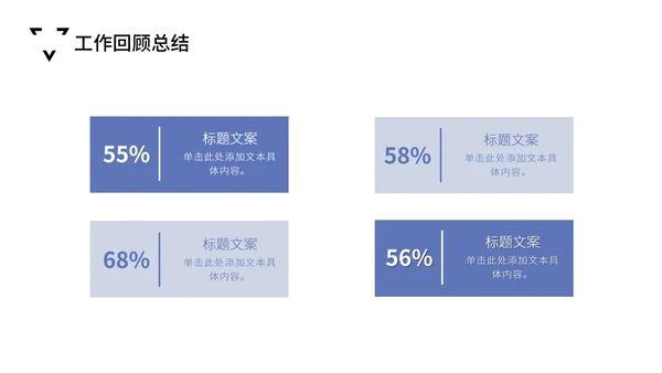 白色极简风工作汇报PPT模板