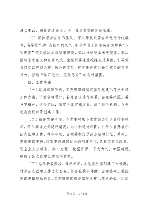基层党建示范点创建工作实施方案6篇.docx