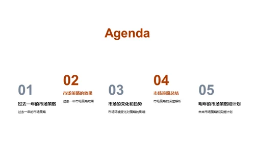 市场策略年度回顾
