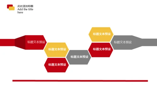 大气简约风红色五四青年节通用PPT模板