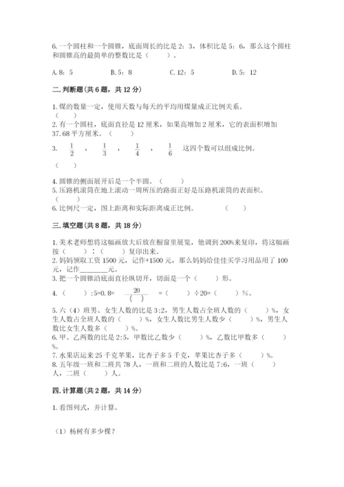 吴兴区六年级下册数学期末测试卷必考题.docx