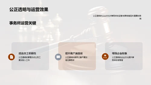 律所文化与公正透明