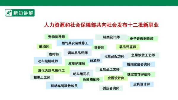 【新目标】九年级道德与法治 下册 6.2 多彩的职业 课件（共36张PPT）