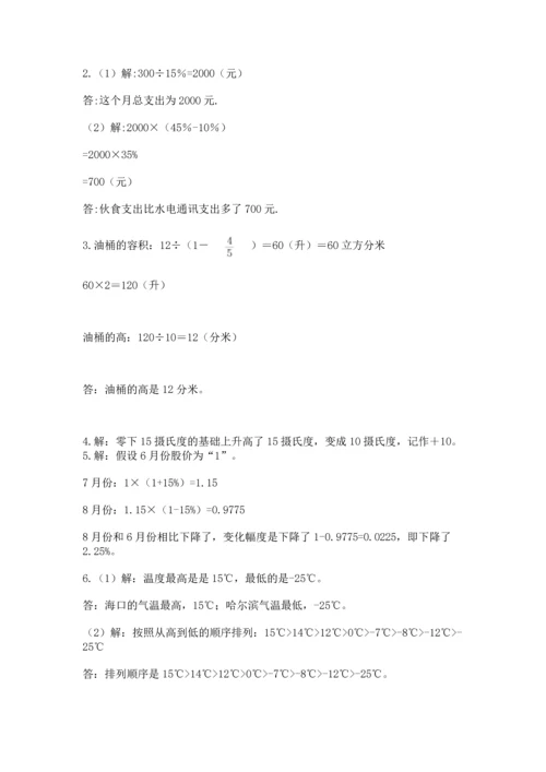 小升初数学应用题50道精品【历年真题】.docx