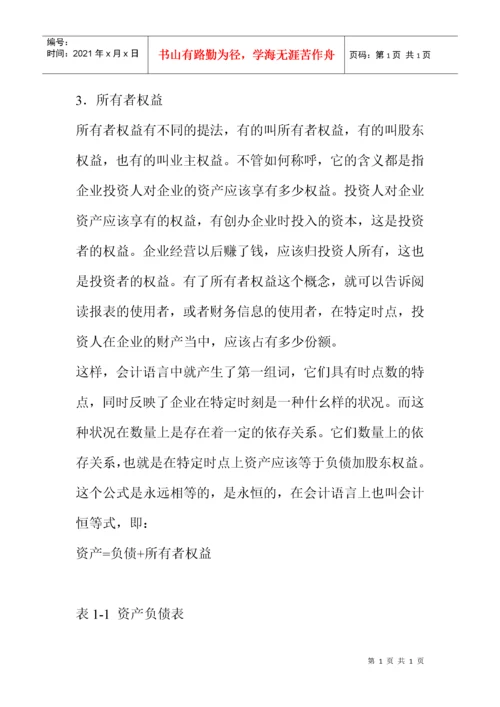 财务资产负债表的阅读分析.docx