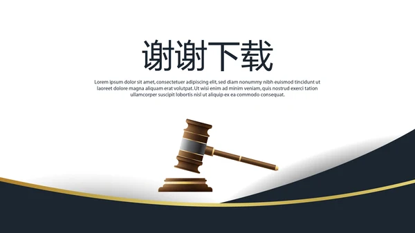 法律法学工作总结动态PPT