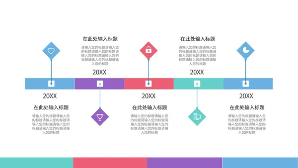 白色微立体季度总结汇报PPT模板