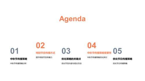 中秋传播之策