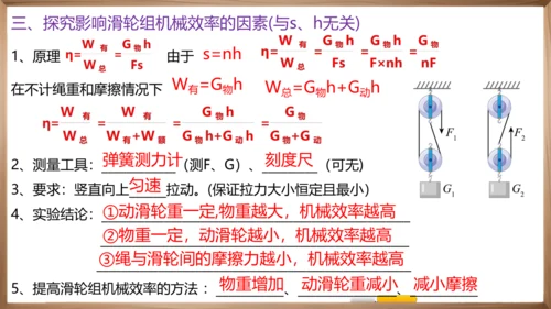 八下知识梳理 物理复习笔记  课件（50页）