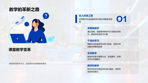 化学教育新探索PPT模板