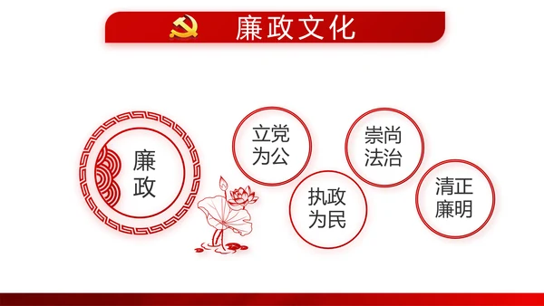红色党建党支部年终总结述职报告学习教育PPT