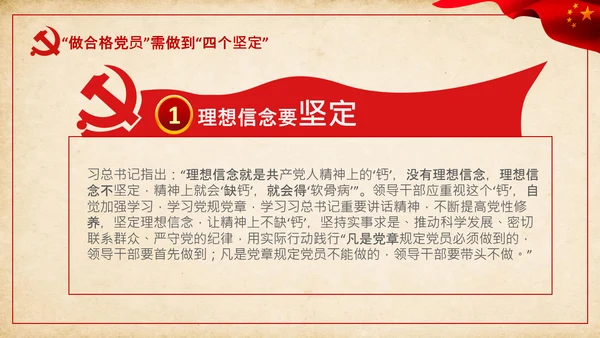 两个维护合格党员党支部主题党日党课PPT