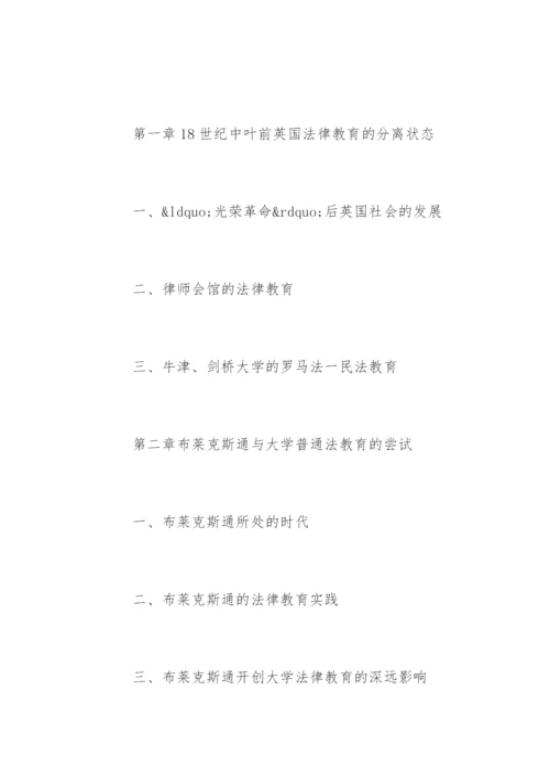 法学专业论文提纲.docx
