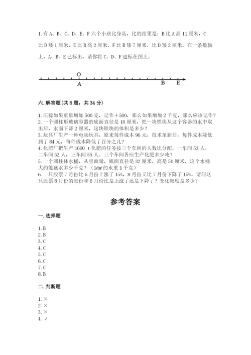 小升初数学期末测试卷（综合题）.docx