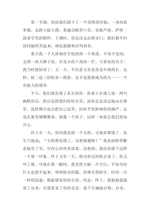 美丽的遇见作文.docx