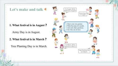 Unit 5 July is the seventh month Lesson 25 - Lesso