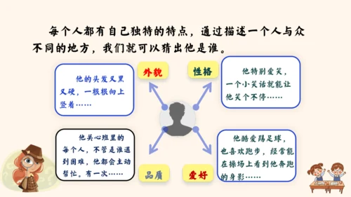 -统编版2024-2025学年语文三年级上册1.单元习作 猜猜他是谁（教学课件）