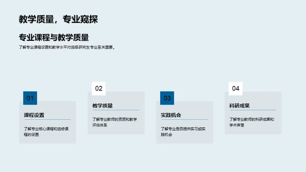 研究生专业选择攻略