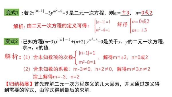 第八章  二元一次方程   复习课件（共12张PPT）