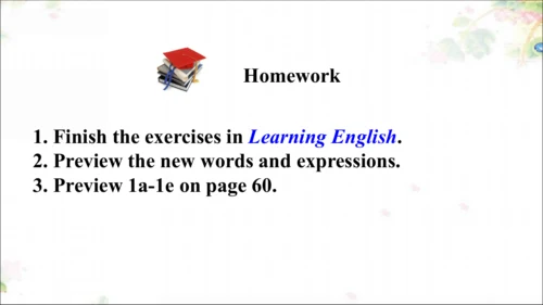 Unit2 SectionA Grammar focus 动词不定式&动词短语 课件（人教新目标八下
