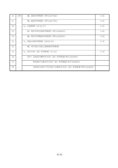 中华人民共和国企业所得税年度纳税申报表(A类-2017年版).docx