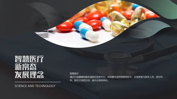智能医疗医学解决方案通用PPT模板