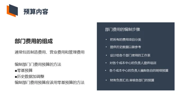 财务会计预算培训通用PPT模板