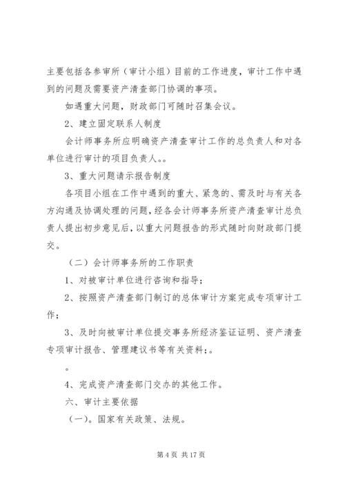 资产清查工作审计方案 (6).docx