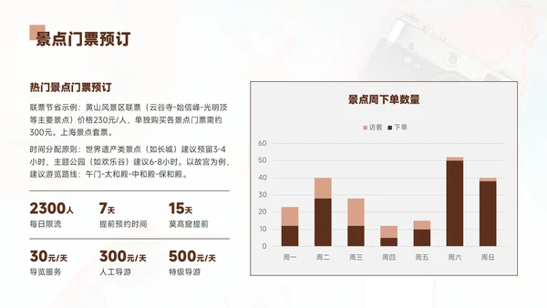 褐色欧美风8月旅游攻略暑期旅游游玩活动安排规划