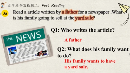 Unit 10 Section A 3a~3c 课件-人教版八年级英语下册