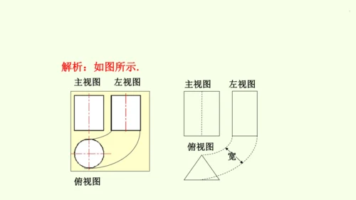 人教版数学九年级下册29.2 第1课时 几何体的三视图课件（32张PPT)