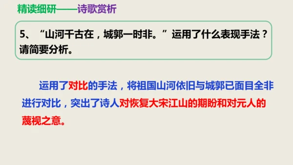 部编版九下语文第六单元课外古诗之《南安军》 同步课件