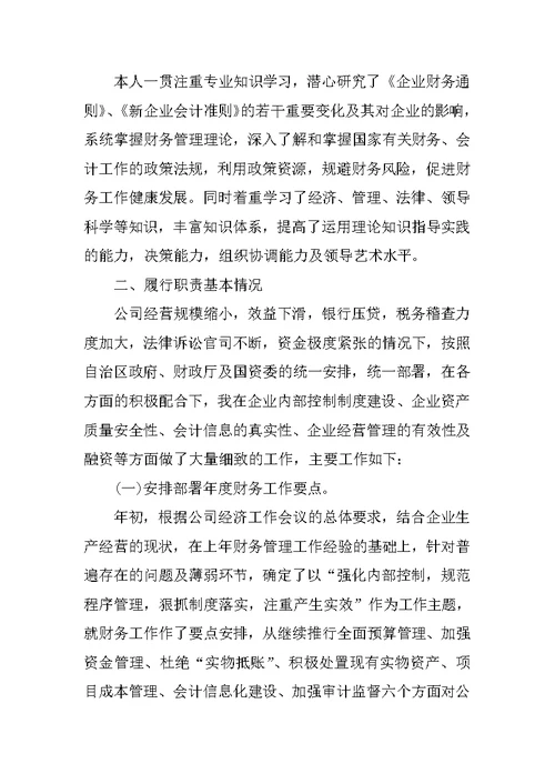 负责人工作总结模板3篇
