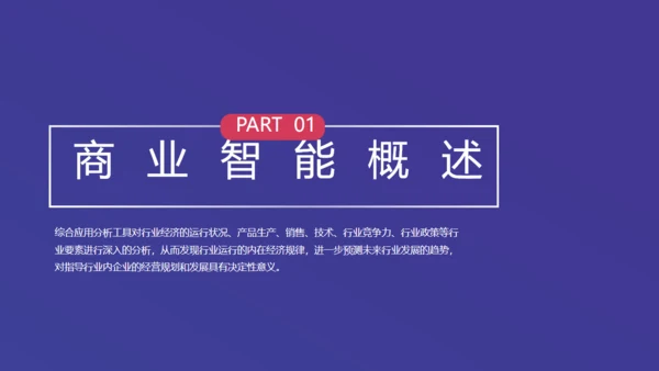行业运营调查数据分析报告通用PPT模板