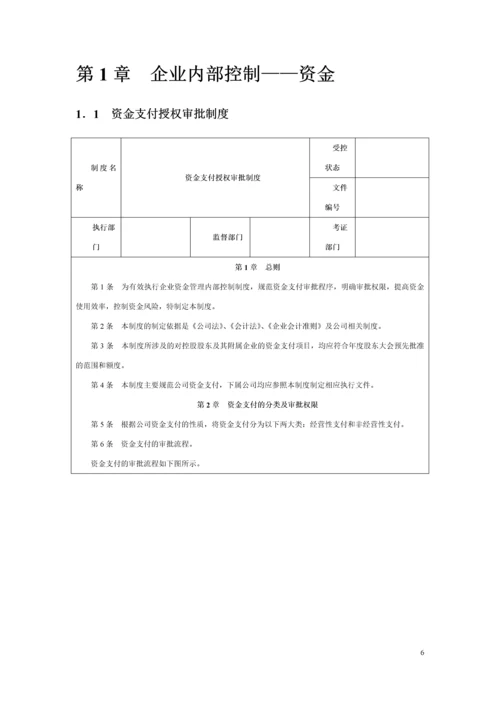 精细化管理全案系列-企业内控精细化管理全案.docx