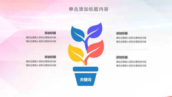 水彩青春正能量五四青年节共青团团委总结PPT模板