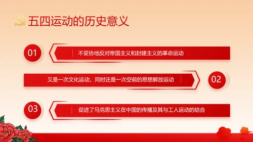 红色党建社区民主生活会学习主题动态PPT模板