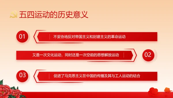 红色党建社区民主生活会学习主题动态PPT模板