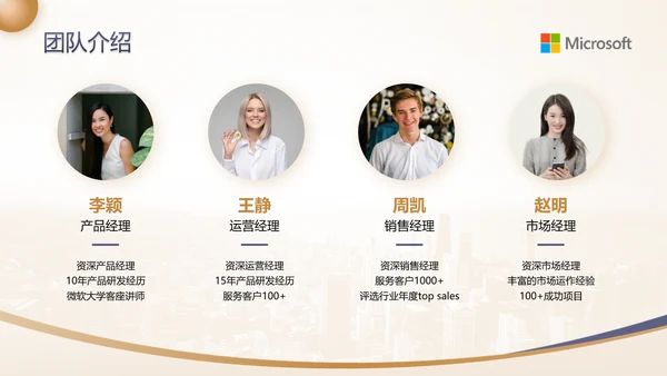 蓝金高级感金融行业商业计划书ppt模板