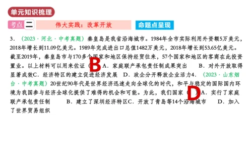 第三单元  中国特色社会主义道路（单元复习课件）八年级历史下册同步备课系列（部编版）