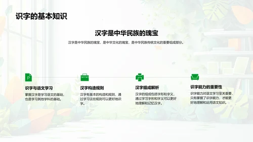 识字游戏教学策略PPT模板