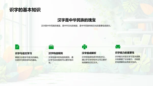 识字游戏教学策略PPT模板