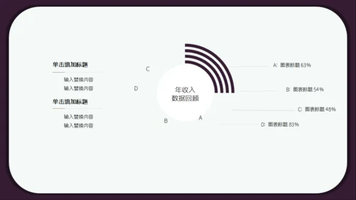 紫色卡通简约生日宴会活动策划通用PPT模板