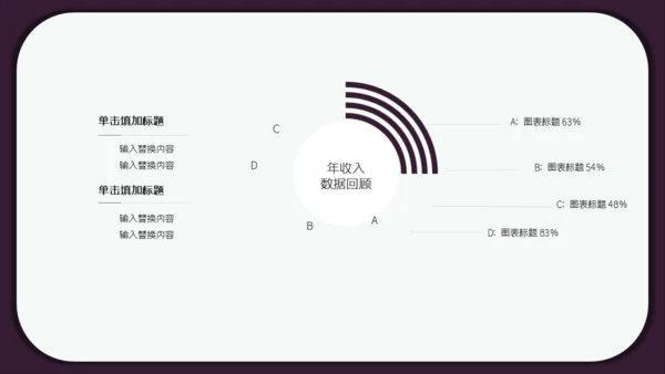 紫色卡通简约生日宴会活动策划通用PPT模板